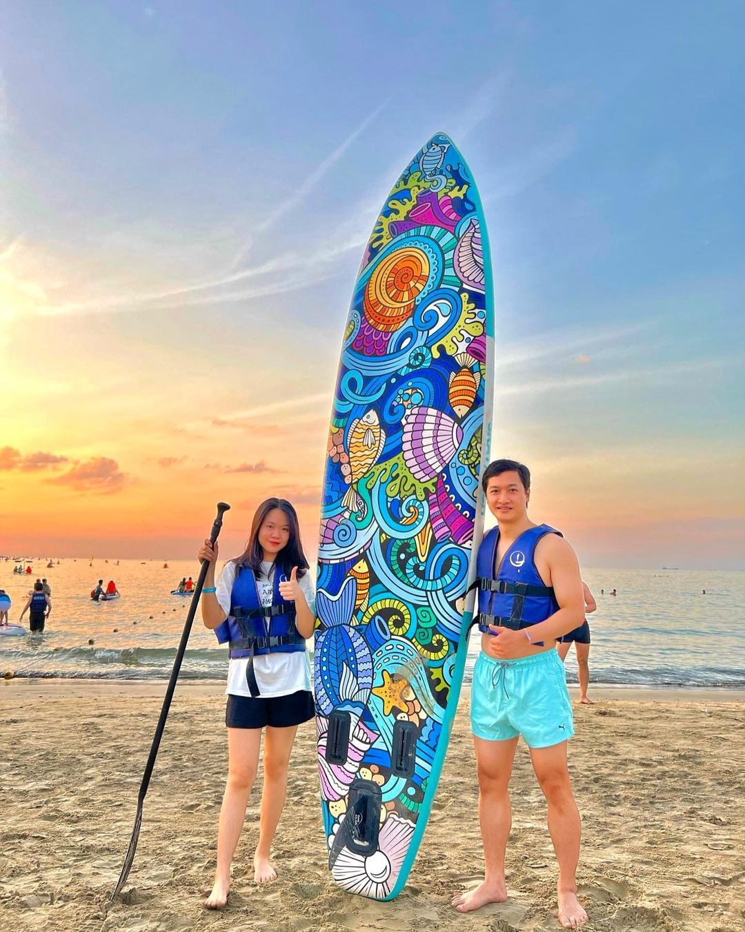 Tour chèo Sup – Lặn Ngắm San Hô – Hòn Sẹo – Bãi Dứa Nhơn Lý