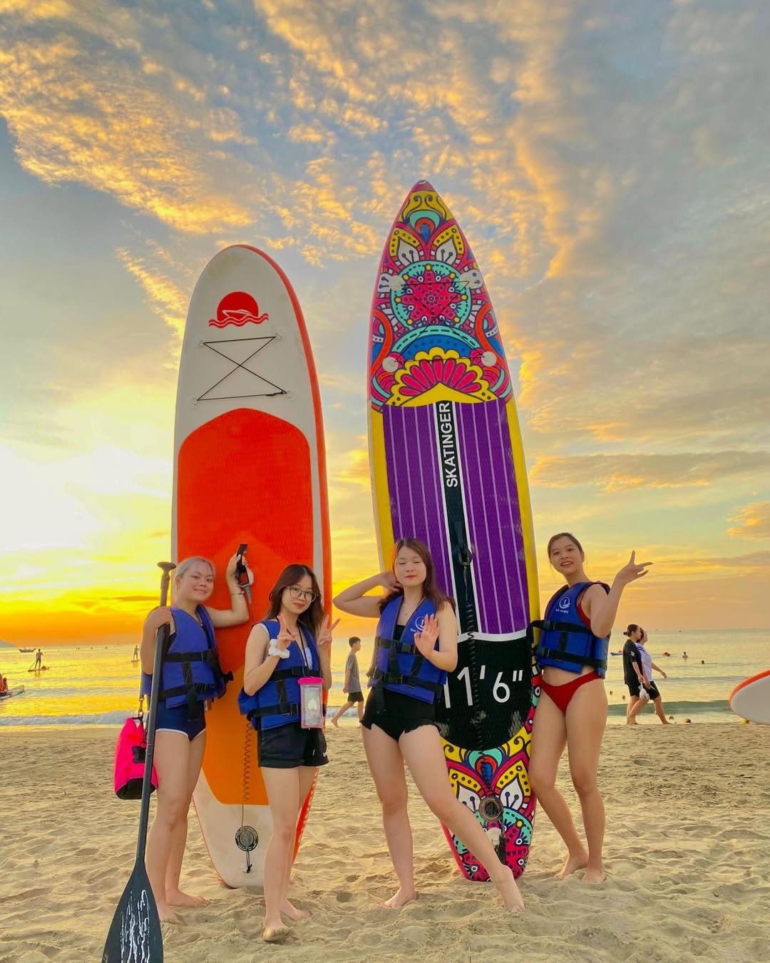 Tour chèo Sup – Lặn Ngắm San Hô – Hòn Sẹo – Bãi Dứa Nhơn Lý