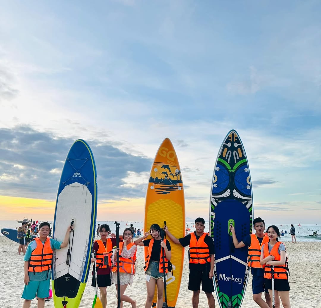 Tour chèo Sup – Lặn Ngắm San Hô – Hòn Sẹo – Bãi Dứa Nhơn Lý